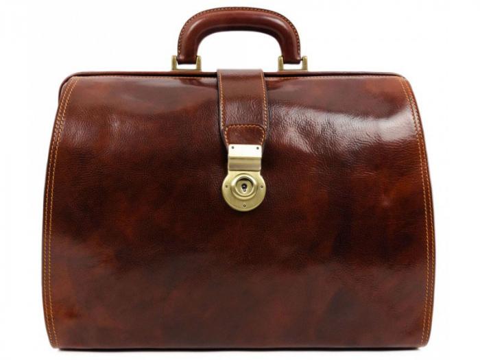 Premium itališkos odos unisex portfelis – 15″ kompiuteriu