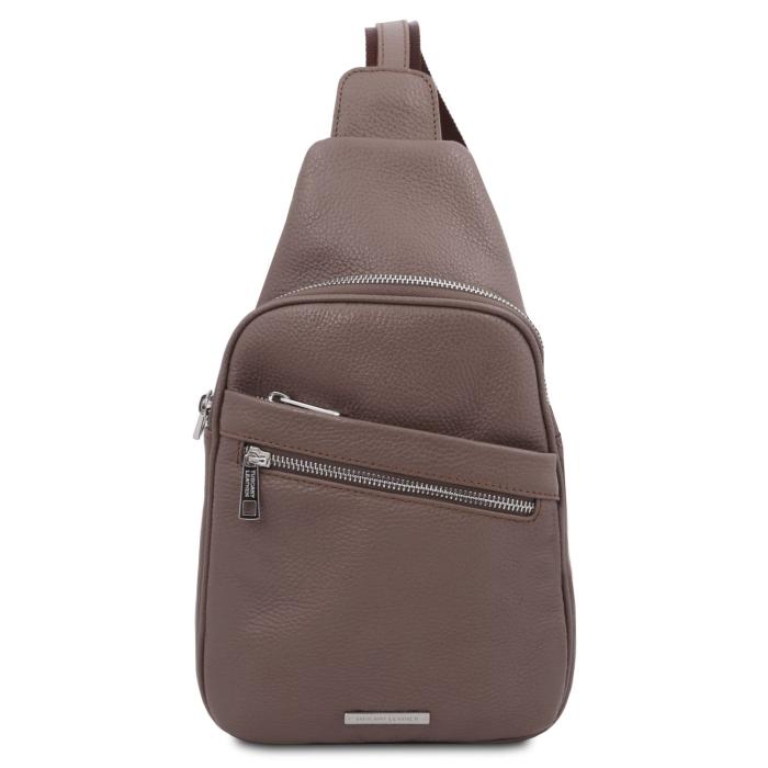Vyriškas odinis krepšys -Albert - Soft leather crossover bag