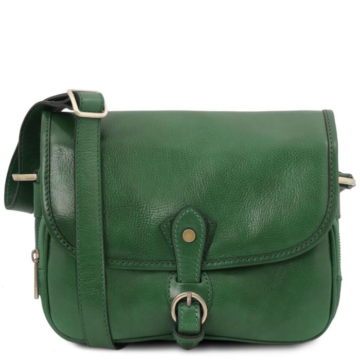 Unisex odinis krepšys per petį -Alessia - Leather shoulder bag