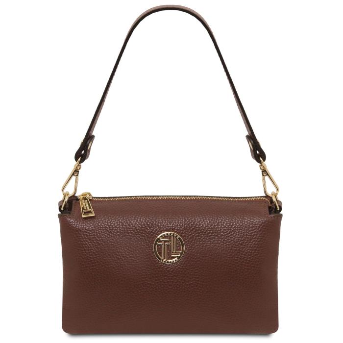 Moteriška odinė rankinė -Sia - Soft leather clutch