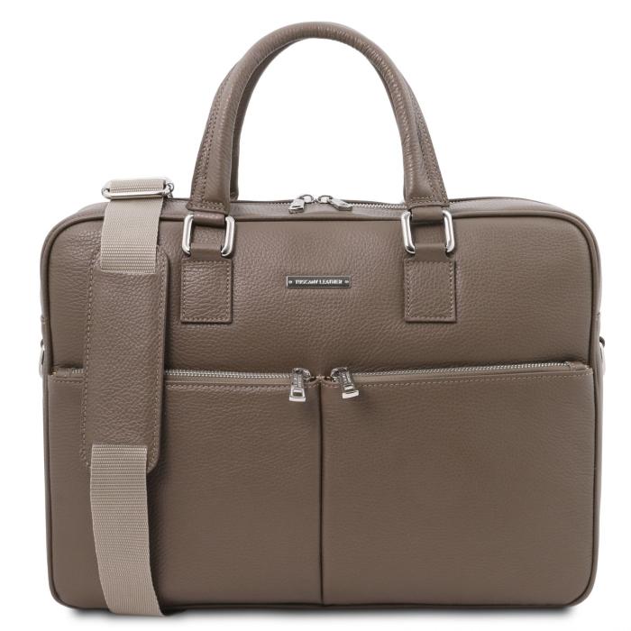 Unisex odinis krepšys kompiuteriui -Treviso - Leather laptop briefcase