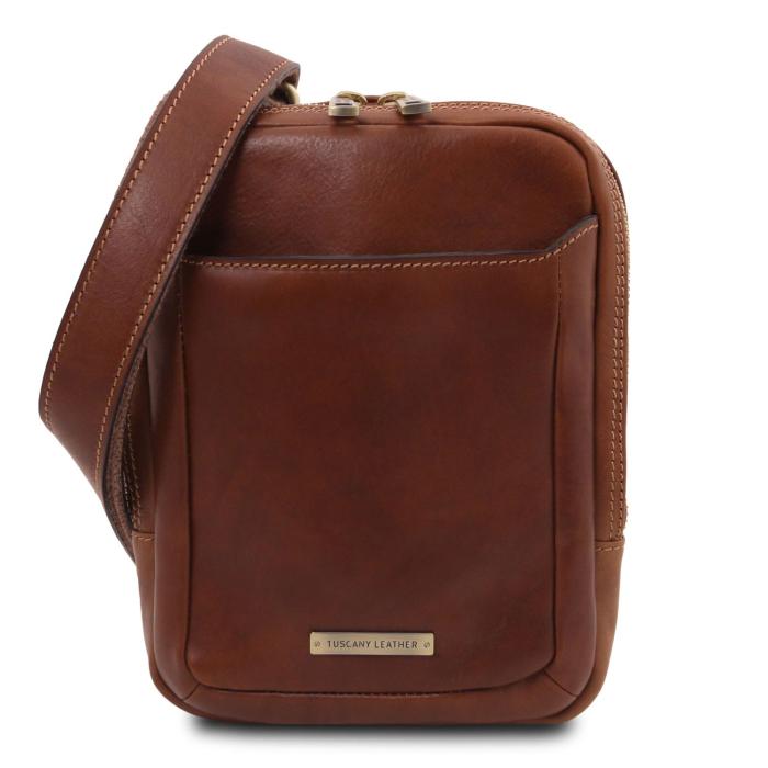 Vyriškas odinis krepšys -Mark - Leather Crossbody Bag