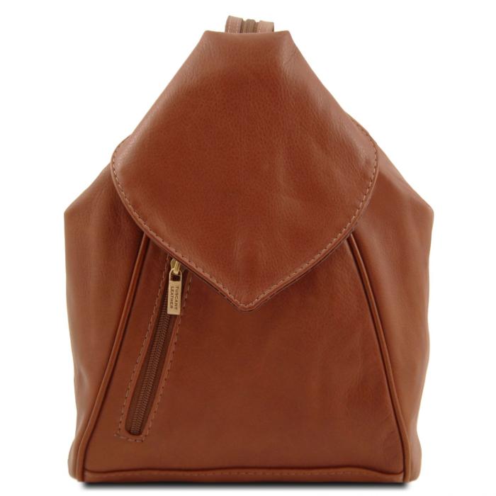 Unisex odinė kuprinė -Delhi - Leather backpack