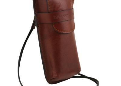 Ruda Unisex odinis XXX vyrams ir moterims Natūralios odos odinis prabangus brangus  smulkmeniška minimalistinė dovana gimtadienio kalėdoms,boso dienos proga žmonai, tėvo tėčiui, sūnui.