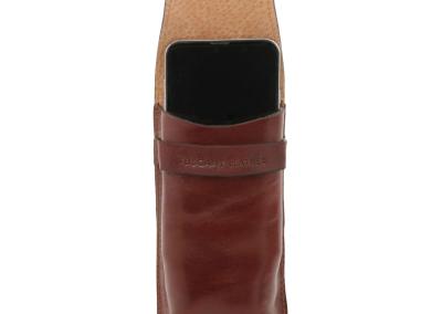 Ruda Unisex odinis XXX vyrams ir moterims Natūralios odos odinis prabangus brangus  smulkmeniška minimalistinė dovana gimtadienio kalėdoms,boso dienos proga žmonai, tėvo tėčiui, sūnui.