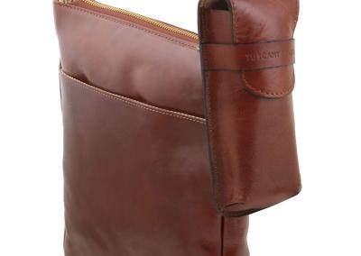 Ruda Unisex odinis XXX vyrams ir moterims Natūralios odos odinis prabangus brangus  smulkmeniška minimalistinė dovana gimtadienio kalėdoms,boso dienos proga žmonai, tėvo tėčiui, sūnui.
