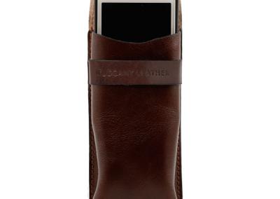 Tamsiai ruda Unisex odinis XXX vyrams ir moterims Natūralios odos odinis prabangus brangus  smulkmeniška minimalistinė dovana gimtadienio kalėdoms,boso dienos proga žmonai, tėvo tėčiui, sūnui.