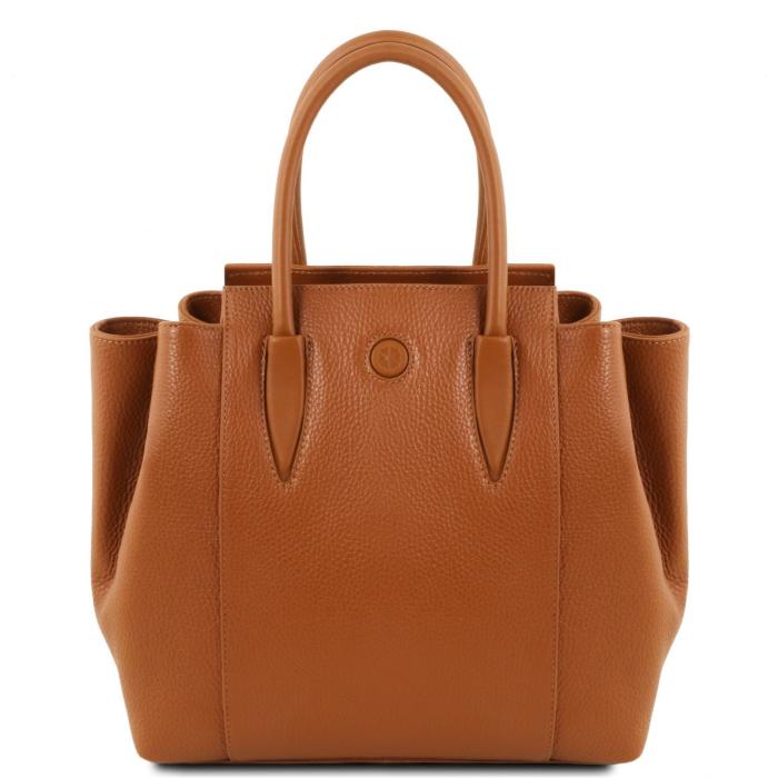 Moteriška odinė rankinė -Tulipan - Leather handbag