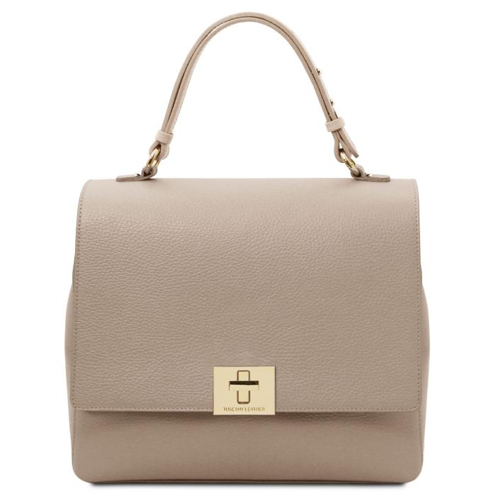 Moteriška odinė rankinė -Silene - Leather convertible backpack handbag