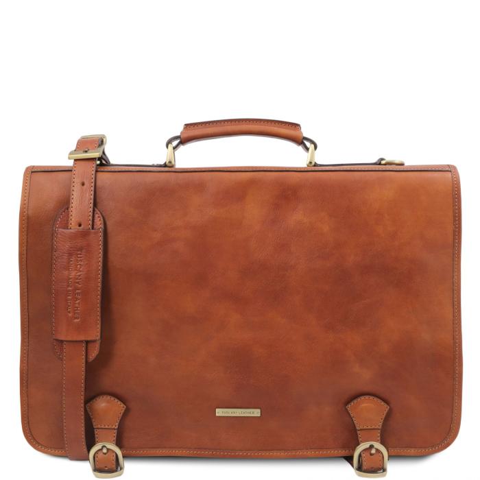 Unisex odinis portfelis -Ancona - Leather messenger bag