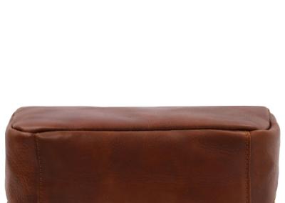 Ruda Unisex odinis XXX vyrams ir moterims Natūralios odos odinis prabangus brangus  smulkmeniška ir minimalistinė dovana komandiruotėms ar atostogoms. Donava Kalėdų proga vyrui tėvo dienai, sūnui.