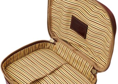 Ruda Unisex odinis XXX vyrams ir moterims Natūralios odos odinis prabangus brangus  smulkmeniška ir minimalistinė dovana komandiruotėms ar atostogoms. Donava Kalėdų proga vyrui tėvo dienai, sūnui.