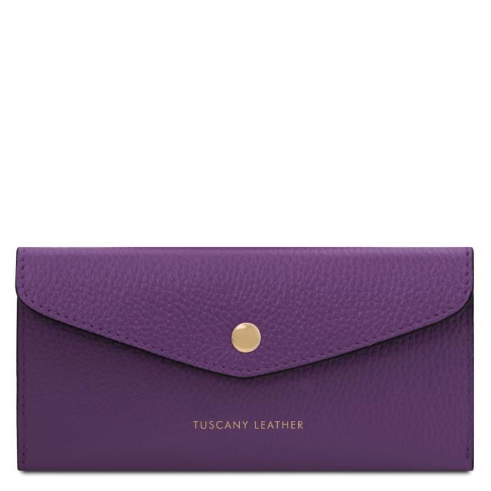 Moteriška odinė piniginė -Leather envelope wallet