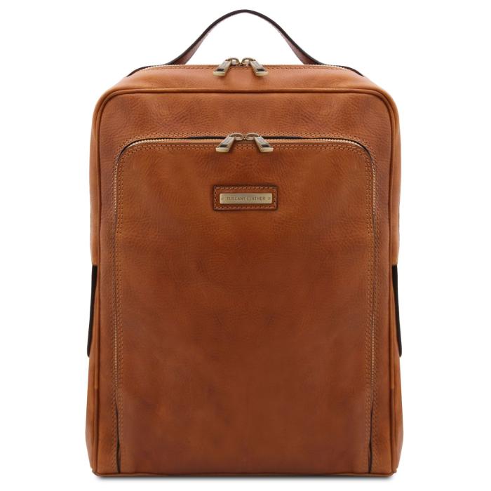 Unisex odinis krepšys kompiuteriui -Bangkok - Leather laptop backpack