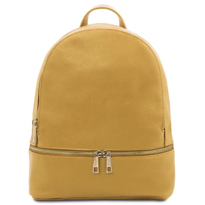 Moteriška odinė kuprinė -TL Bag - Soft leather backpack
