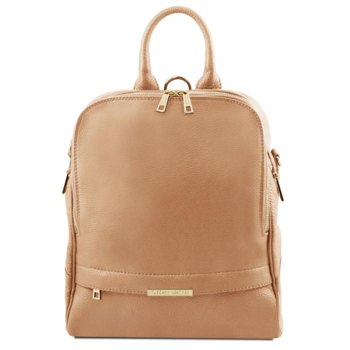 Moteriška odinė kuprinė -TL Bag - Soft leather backpack for women