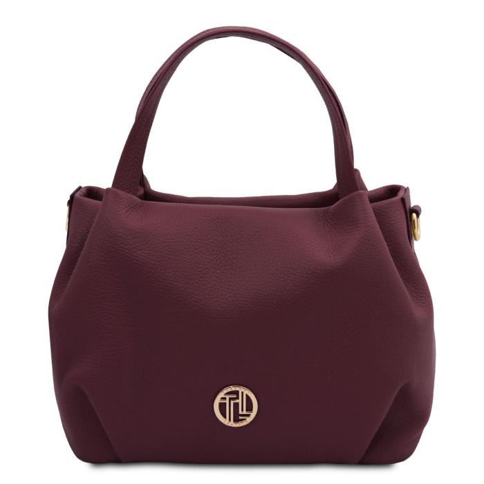 Moteriška odinė rankinė -Nora - Soft leather handbag