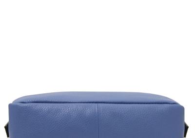 mėlyna Unisex odinis krepšys per petį vyrams ir moterims Natūralios odos odinis prabangus brangus   tašė per petį vyrams ir moterims. Praktiška dovana teisės studentui, teisininkui, mokslininkui.