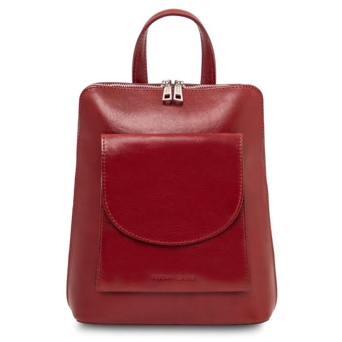 Moteriška odinė kuprinė -Paris - Small leather backpack for women